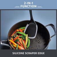 Prestige Solid Turner With Silicone Edge | Utensils & Tools | Napev UK