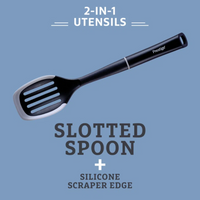 Prestige Slotted Spoon With Silicone Edge | Utensils & Tools | Napev UK