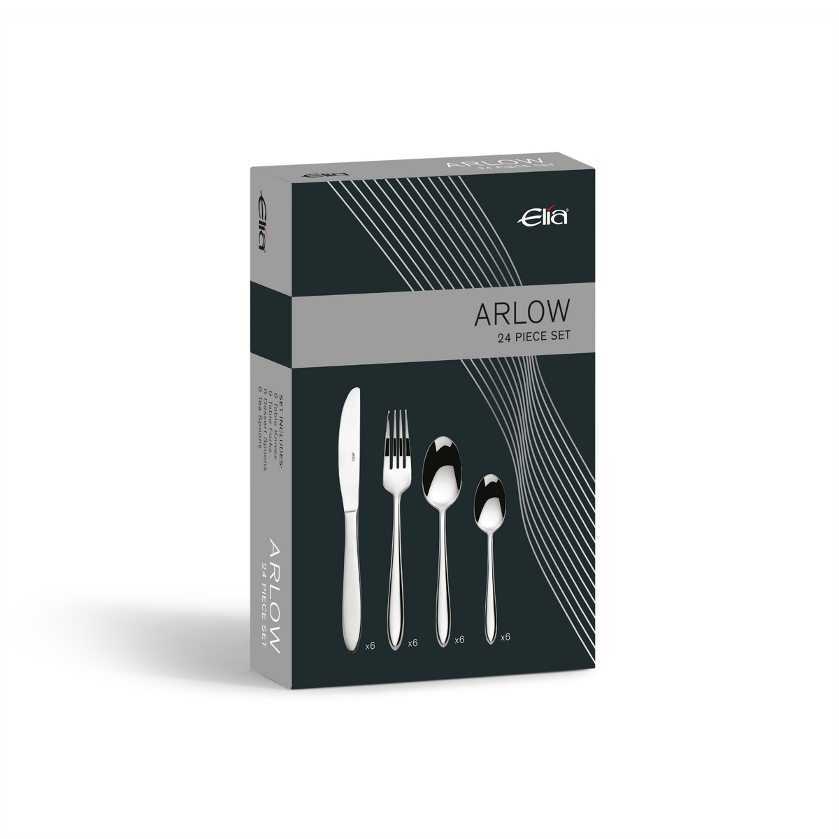 Elia Arlow 24 Piece Set | Cutlery Set  | Napev UK