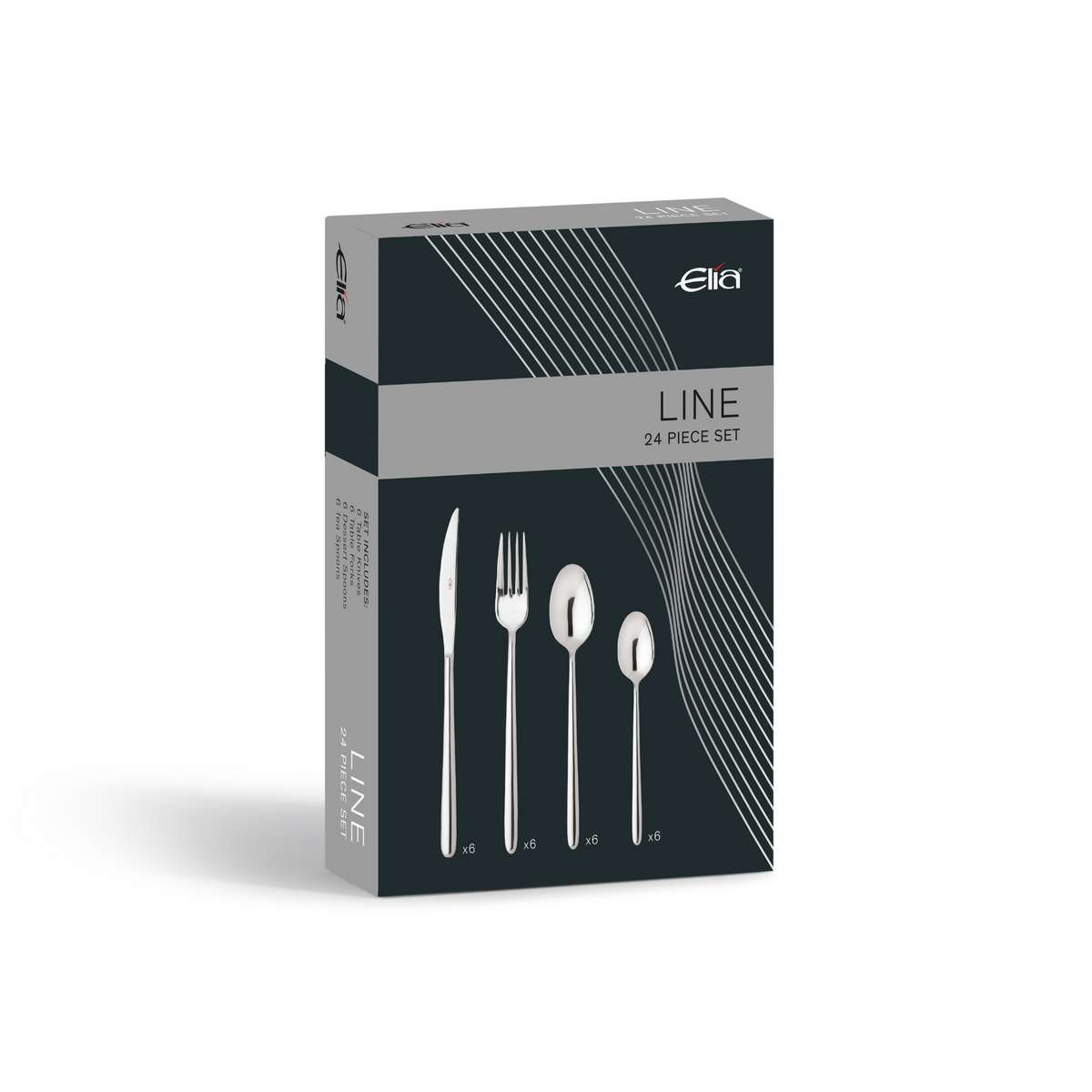 Elia Line 24 Piece Set | Cutlery set | Napev UK