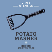 Prestige Potato Masher With Silicone Edge | Utensils & Tools | Napev UK